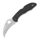 Spyderco Tasman Salt 2 kääntöveitsi, spyderedge, musta