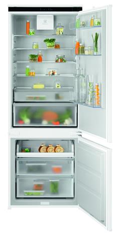 Electrolux 700 GreenZone ENA7TE75S, jääkaappipakastin