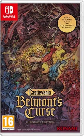 Castlevania: Belmont's Curse, Nintendo Switch -peli