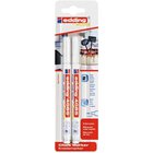 Edding E-4085 liitutussi, valkoinen, 1-2 mm, 2 kpl.