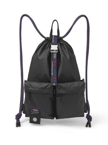 ASUS BD3700 ROG SLASH Multi-use Drawstring Bag Backpack Black