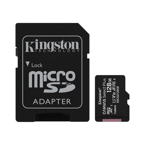 Kingston Canvas Select Plus Gen3 128 Gt microSD