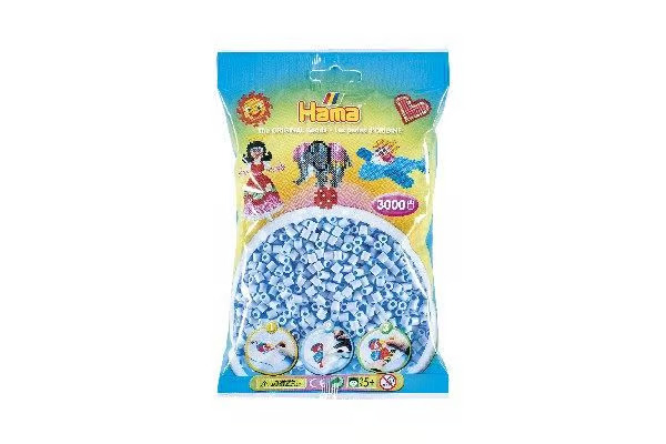 Hama Iron on Beads - Pastel Ice Blue (97) 3000pcs