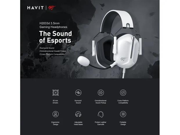 Havit H2033D Gaming Headset