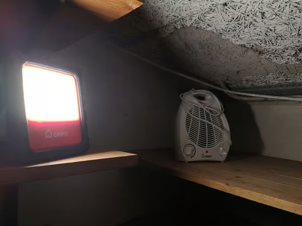 VOLTAGE LED Work lamp with battery - 20 W