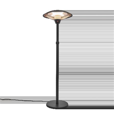 Hortus 211-371 800/1200/2100W terassilämmitin, lattiamalli