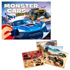 Dino World - Monster Cars Sticker Fun (0414206)