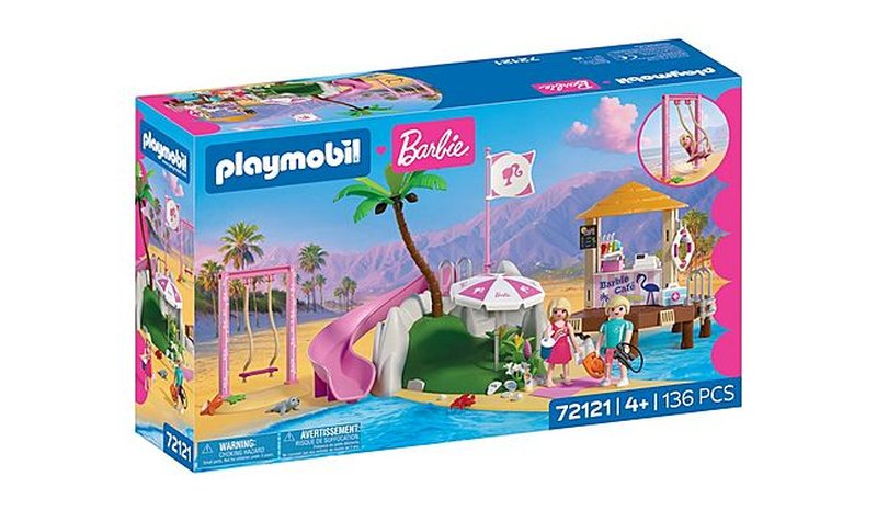 PLAYMOBIL x Barbie – Beach Cafä© (72121)