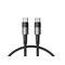 Tech-Protect UltraBoost USB-C / USB-C PD 60W 3A 0.25m Cable - Grey – kuva 2