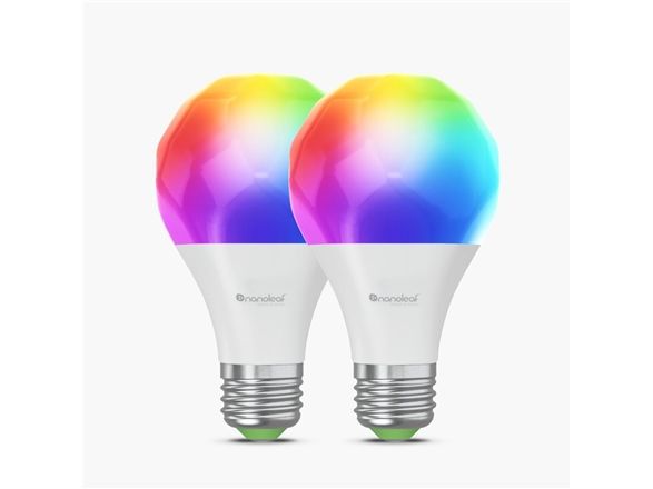 Nanoleaf Essential RGB LED älylamppu 9 W E27 (2 kpl) – kuva 3/6