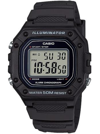 Casio Digital W-218H-1AVEF