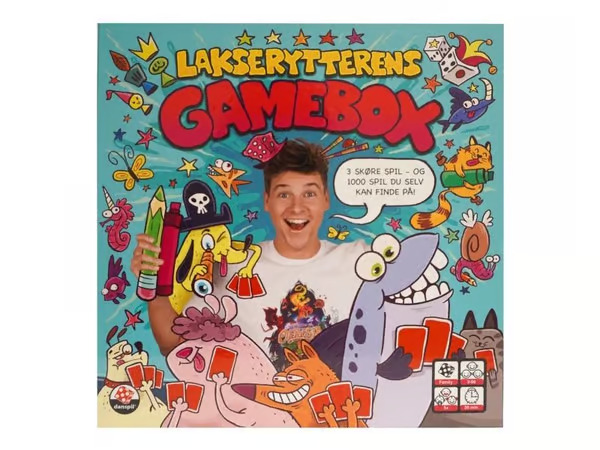 Lakserytterens Gamebox