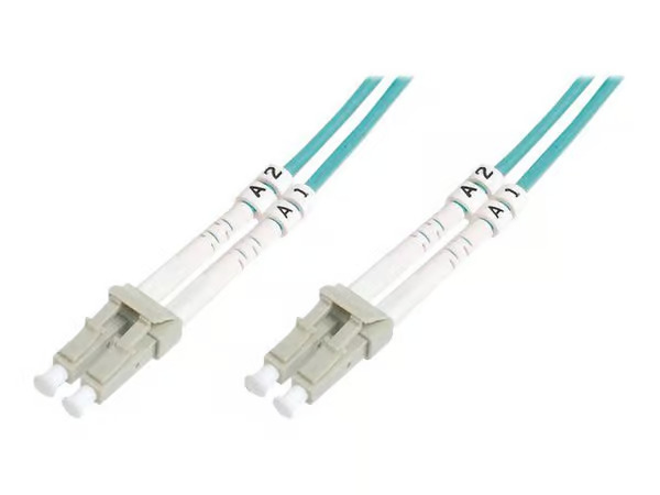 Valokuitukaapeli Multimode Om4 Lc-lc 3m Duplex