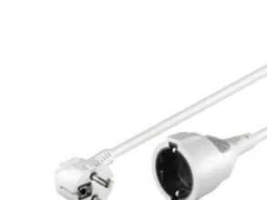 Pro Power cable C13 Ext. - Valkoinen - 3 m