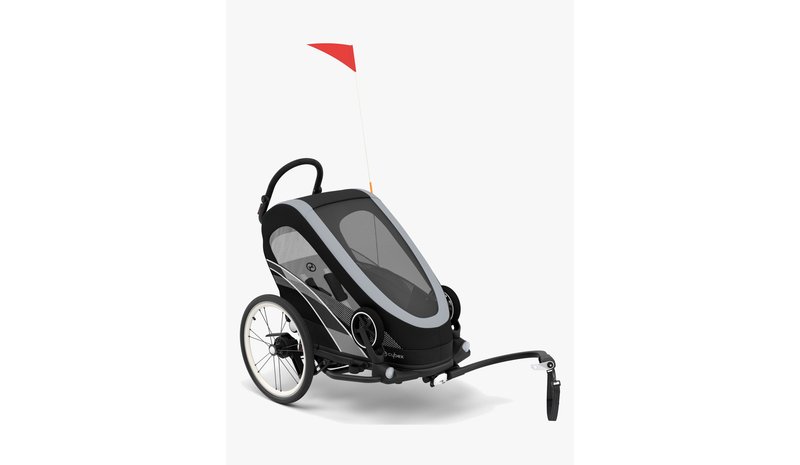 Cybex Zeno Pyöräkärry, Musta