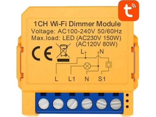 Avatto Smart socket switch WiFi DMS16-2 TUYA