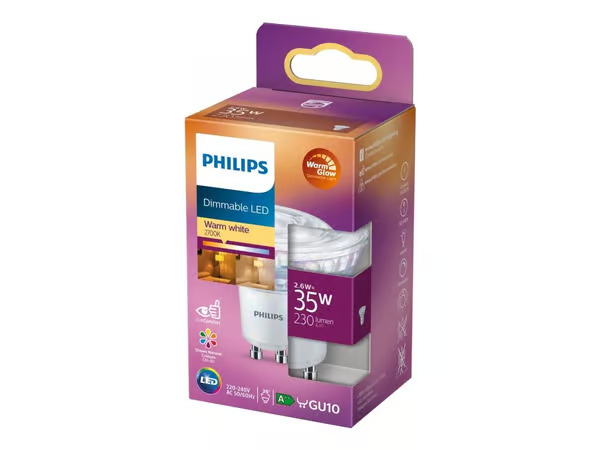Philips LED GU10 Spot 35W Dimbar WarmG – kuva 3/3