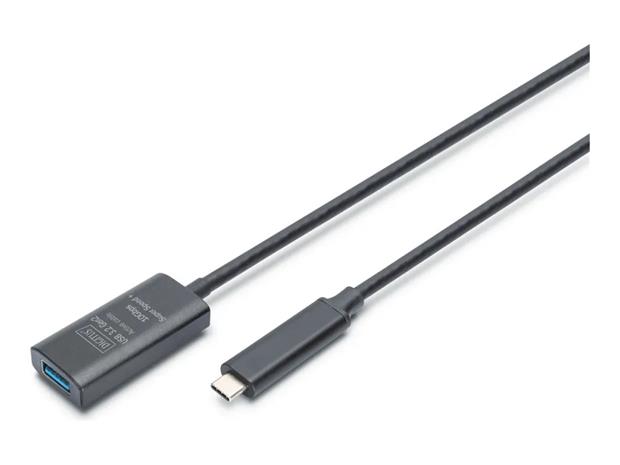 DIGITUS - USB extension cable - 24 pin USB-C to USB Type A - 5 m