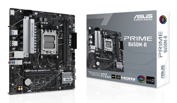 ASUS PRIME B650M-R Emolevy - AMD B650 - AMD AM5 socket - DDR5 RAM - Micro-ATX