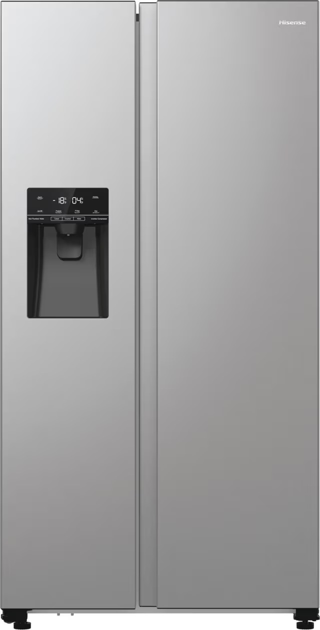 Hisense Side-by-Side RS5P535NTCE (harmaa metalliväri)
