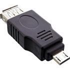 InLine Micro USB Adapter Micro-A male / USB Type A female