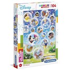 Clementoni Disney Classic Jigsaw puzzle 104 pc(s) Cartoons