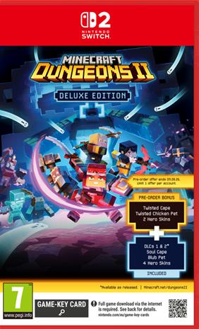 Minecraft Dungeons II, Nintendo Switch 2 -peli