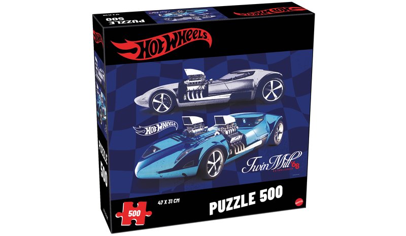 Tactic Hot Wheels Twin Mill puzzle (500)