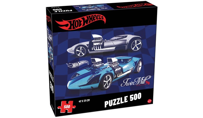 Tactic Hot Wheels Twin Mill puzzle (500)