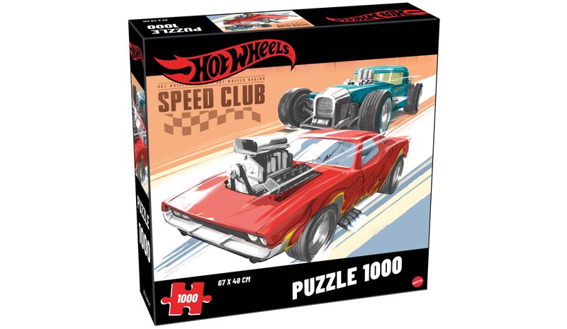 Tactic Hot Wheels Speed Club puzzle (1000)
