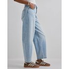 Vero Moda - Sininen - Vmbillie Hr Barrel Ank Jeans LI3146