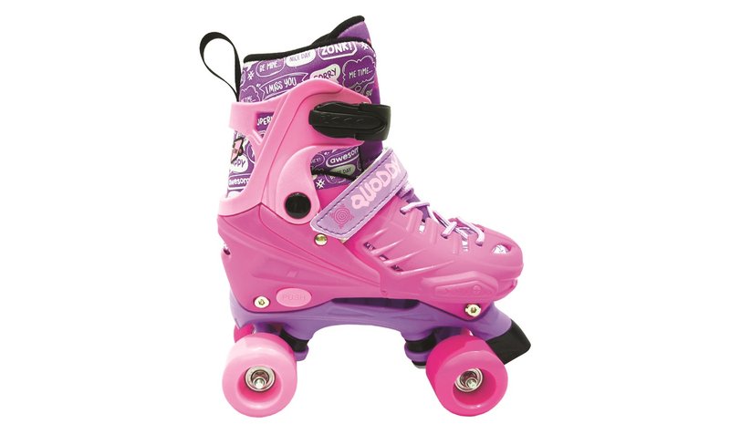 Quoddy Rollers Side By Side, pink 31-34