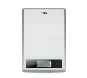 Wilfa KS4S-5 Base keittiövaaka, ruostumaton teräs