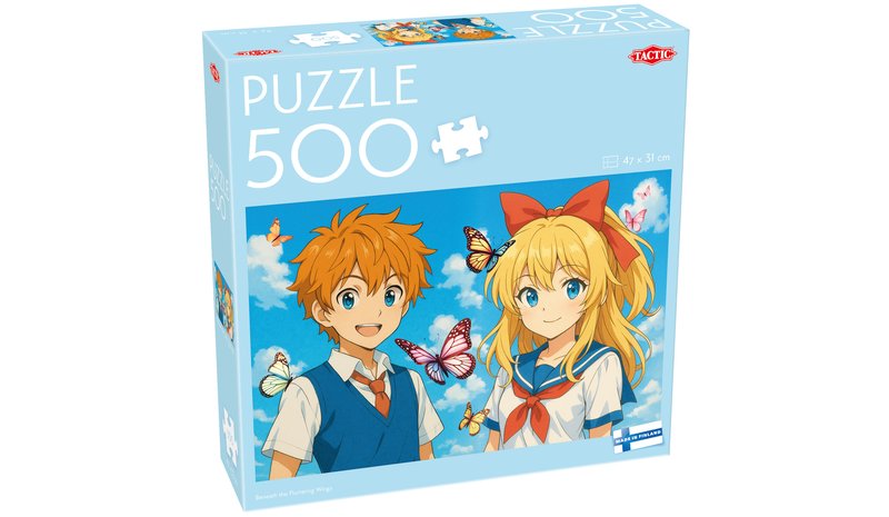 Tactic Beneath the Fluttering Wings 500p palapeli – kuva 1/1