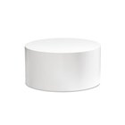 Sohvapöytä Wohnling MONOBLOC pyöreä 60 cm, moderni tyyli Valkoinen - Valkoinen