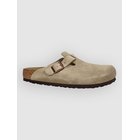 Birkenstock Boston Suede Leather Sandaalit taupe Miehet