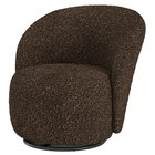 Decotique Curve Nojatuoli - Nojatuolit Polyesteri Ruskea - 7340149808642