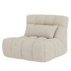 Decotique Luno Nojatuoli Luonnollinen - Nojatuolit Polyesteri Natural - 7340149808680