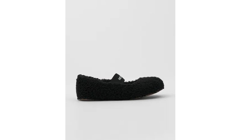 Moon Boot - Musta - Mb Shearling Ballerina – kuva 1/2