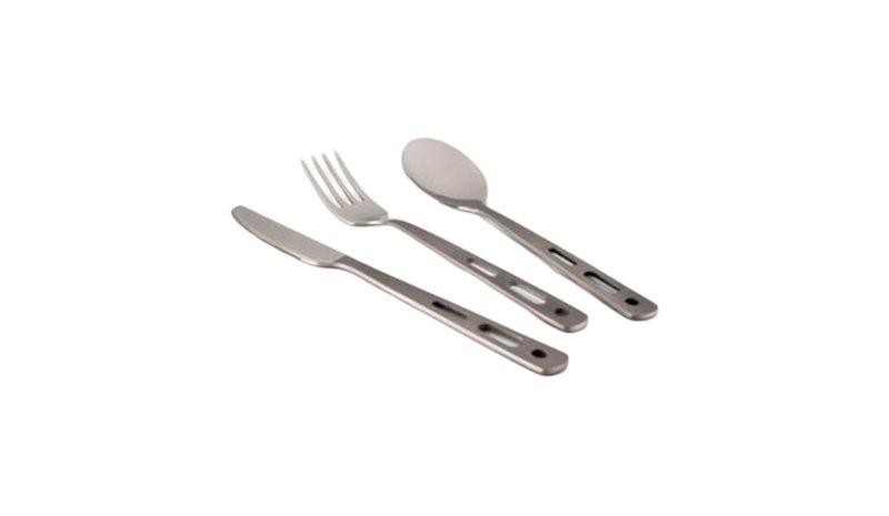 Lifeventure Stainless Steel Basic Aterinsetti, unisex, hopea.