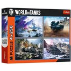 Trefl the Great Tank Battle 4x250 palapelisetti