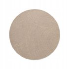 Hanse Home Eleni vaaleanbeige pyöreä villamatto 200x200