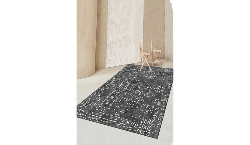 Asir matto Crusted Fume 140x190 cm
