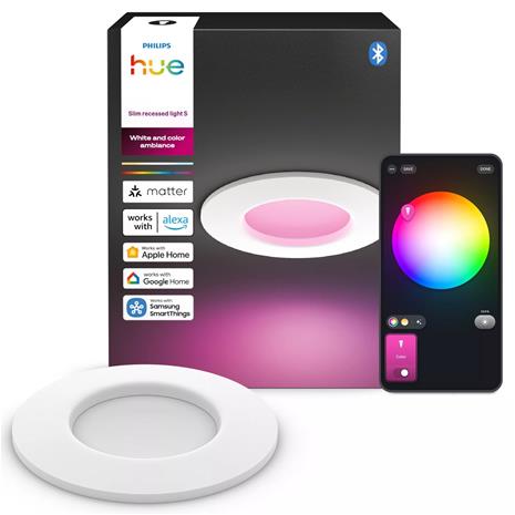Philips Hue Upotettava Slim-kohdevalaisin