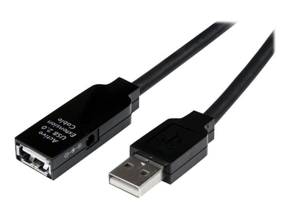 StarTech.com 15m USB 2.0 Active Extension Cable - M/F