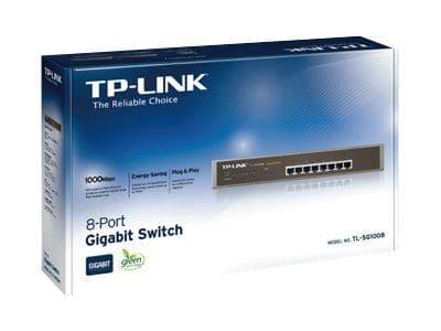 TP-Link 8-Port Gigabit Desktop/Rackmount Network Switch