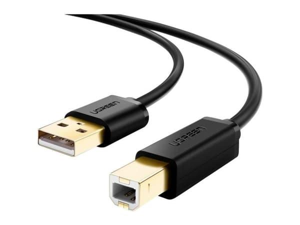 Ugreen US135 USB cable USB 2.0 1.5 m USB A USB B 0.48 Gbit/s Black