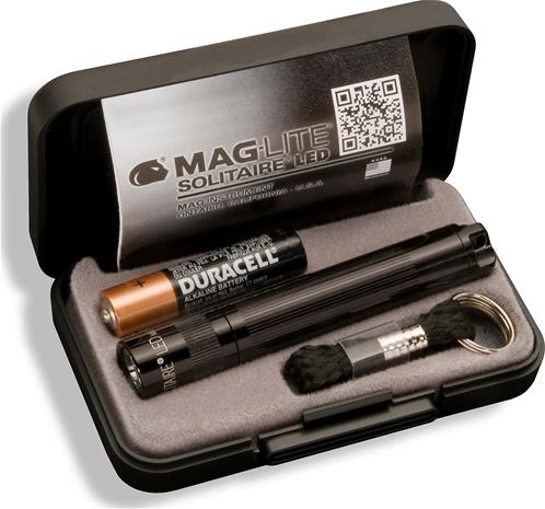 Maglite Solitaire LED-avaimenperävalaisin, musta – kuva 1/2