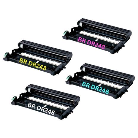 Brother DR-248CL printer drum Original 4 pc(s) Multipack