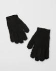 NLY Accessories - Musta - Fuzzy Finger Gloves